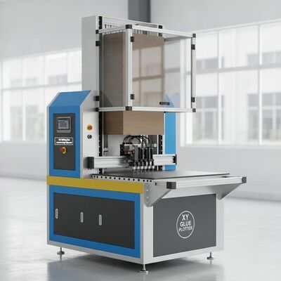 XY Glue Plotter CNC Gluer with 840mm Stack Height 24h Working Time and Automatic Height Adjustment