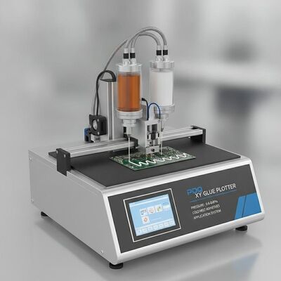 XY Glue Plotter z ciśnieniem 0,6-0,8 Pa, wysokością stosu 840 mm i wydajnością kleju 2-3 kg/h do precyzyjnego kleju