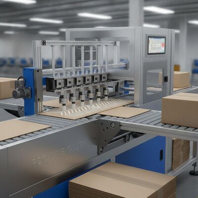 XY Glue Plotter CNC Gluer z gorącym stopieniem i zimnym klejem w jednej operacji Czas pracy 24h i wysokość stosu 840mm